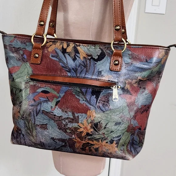 Patricia Nash Leather Shoulder Bag - Picture 2 of 14